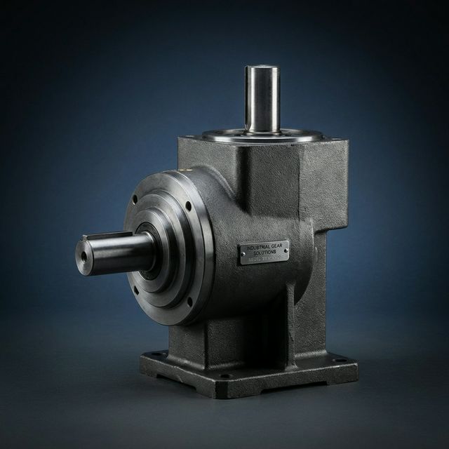 Bevel-Spiral Gearbox